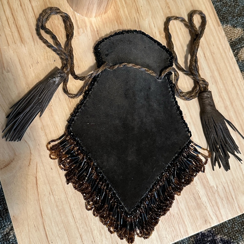 Original, 1920’s Flapper Drawstring Handbag. - image 1